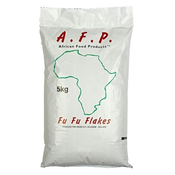 African Food Products Fufu potatoflakes 5 kg