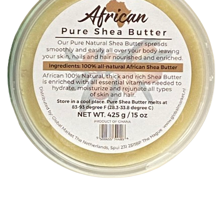 African Pure Shea Butter Creamy 425 g - Africa Products Shop
