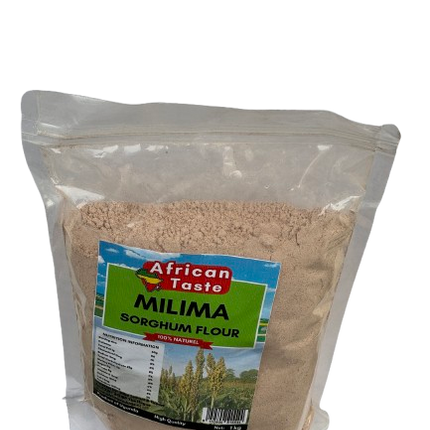 African Taste Bio Red Sorghum Flour Milima Uganda 1kg