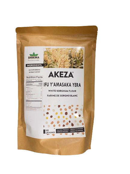 Akeza White Sorghum Flour Rwanda 1 kg - Africa Products Shop