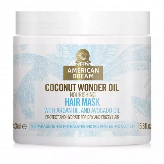 American Dream Coconut Oil Nourishing Hair Mask 15 oz