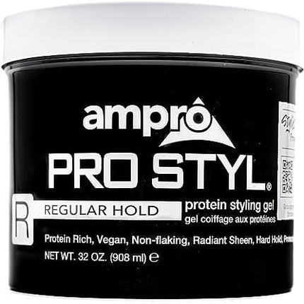 Ampro Protein Styling Gel Regular Hold 32oz - Africa Products Shop