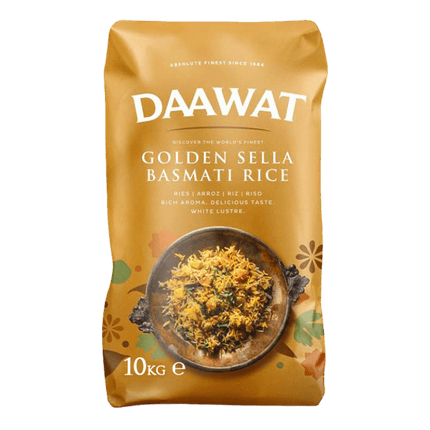 Daawat Golden Sella Basmati Rice 10 kg - Africa Products Shop