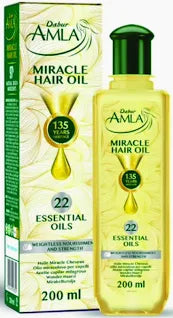 Dabur Amla Miracle Hair Oil 22 Essentials Oils 200 ml