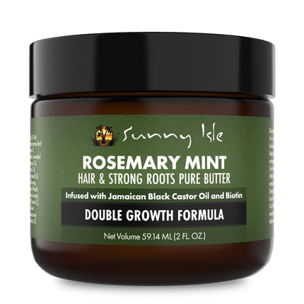 Sunny Isle Rosemary Mint & Strong Roots Pure Butter 2oz - Africa Products Shop