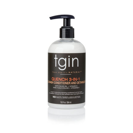 Tgin Quench 3-in-1 Co-wash Conditioner and Detangler 384 ml - Africa Products Shop