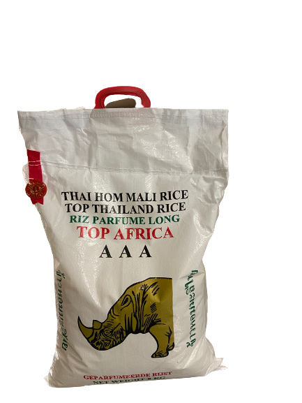 Thai Hom Mali Rice Thailand Riz Parfumé Long AAA 8kg - Africa Products Shop