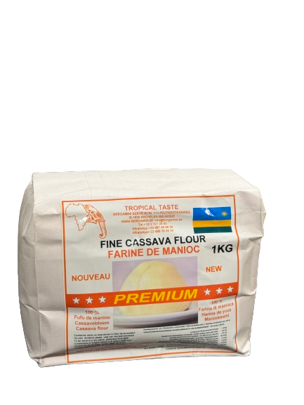 Tropical Taste Farine de Manioc Rwanda 1kg - Africa Products Shop