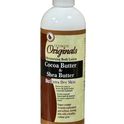Ultimate Originals Cocoa Butter and Shea Butter Moisturizing Body Lotion 355 ml - Africa Products Shop