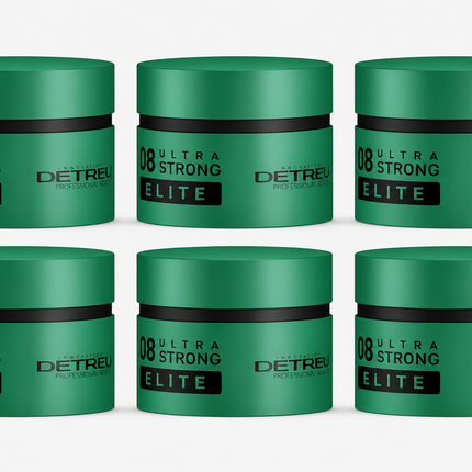 Detreu Clay Matte Wax 08 Ultra Strong Elite 6 x 150 ml