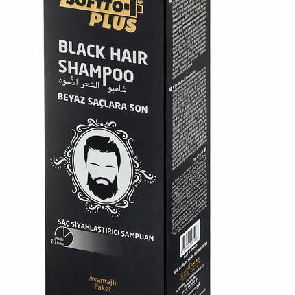 Softto Black Hair Shampoo 350 ml