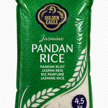 Golden Eagle Jasmine Pandan Rice 4.5 kg