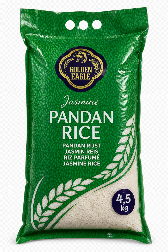 Golden Eagle Jasmine Pandan Rice 4.5 kg