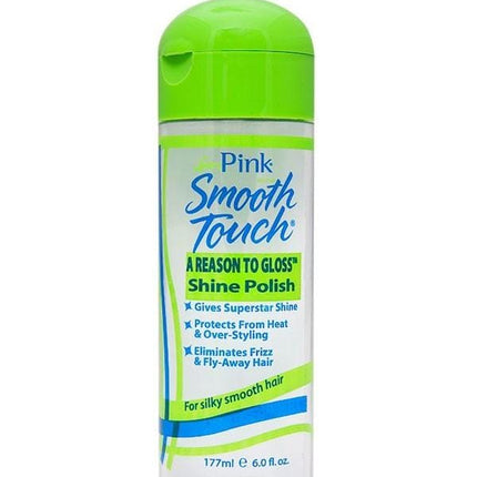 Pink Smooth Touch Shine Polish 6 oz