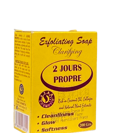 2 Jours Propre Exfoliating Clarifying Soap 200 g - Africa Products Shop