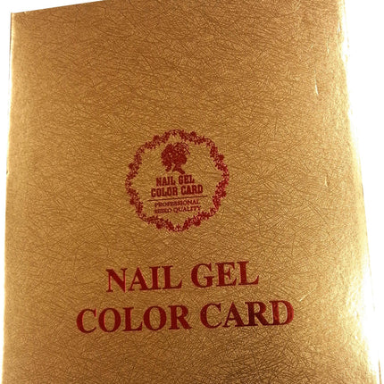 Nail Gel Color Card 21 cm x 18 cm