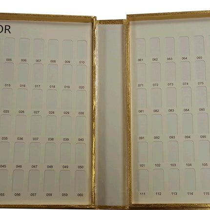 Nail Gel Color Card 21 cm x 18 cm