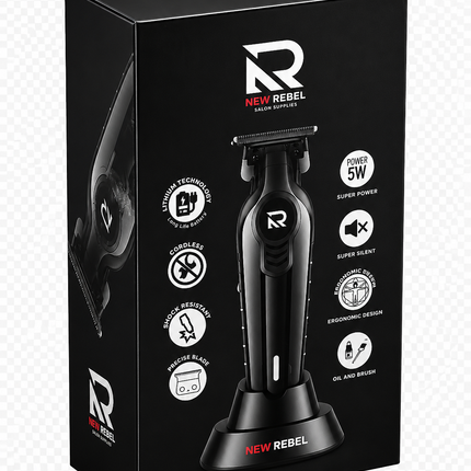 NEW REBEL Hair Trimmer Black