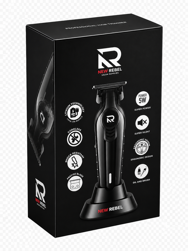 NEW REBEL Hair Trimmer Black