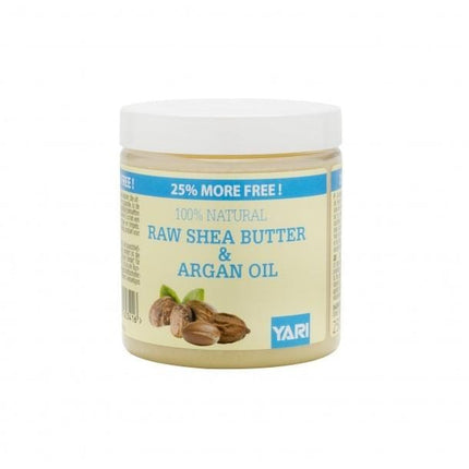 Yari 100% Raw Shea Butter & Argan Oil 250ml