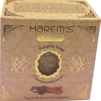Harmes Collagen Natural Cinnamon and Cloves Soap  150 ml