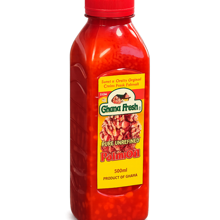 Ghana Fresh Pure Unrefined Palm Oil 500 ml