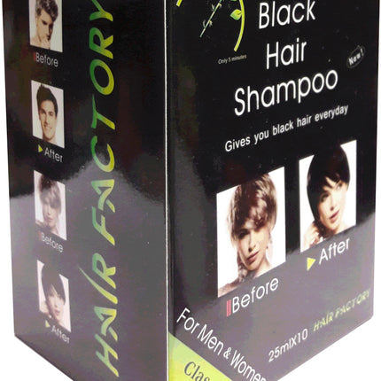 GoPerfect Black Hair Shampoo 10 stuks