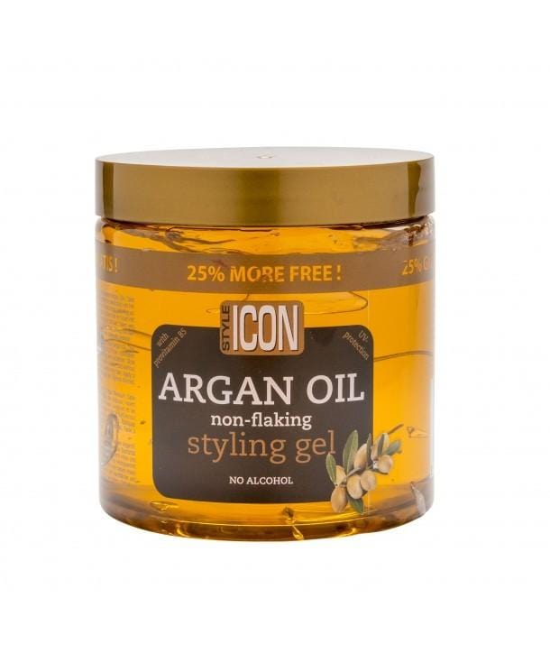 Icon Argan Oil Non-Flaking Styling Gel 525 ml