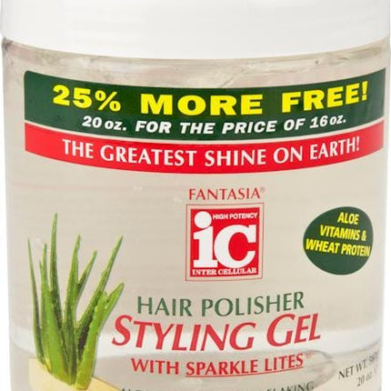 IC Fantasia Polisher Styling Gel (White) 16 oz.