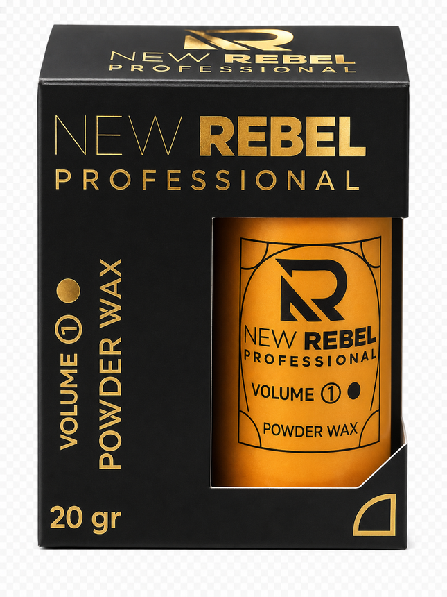 New Rebel Professional Volume Powder Wax – Matte Texture & Instant Volume 20g