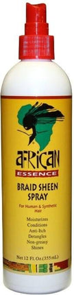 African Essence Braid Sheen Spray 355 ml