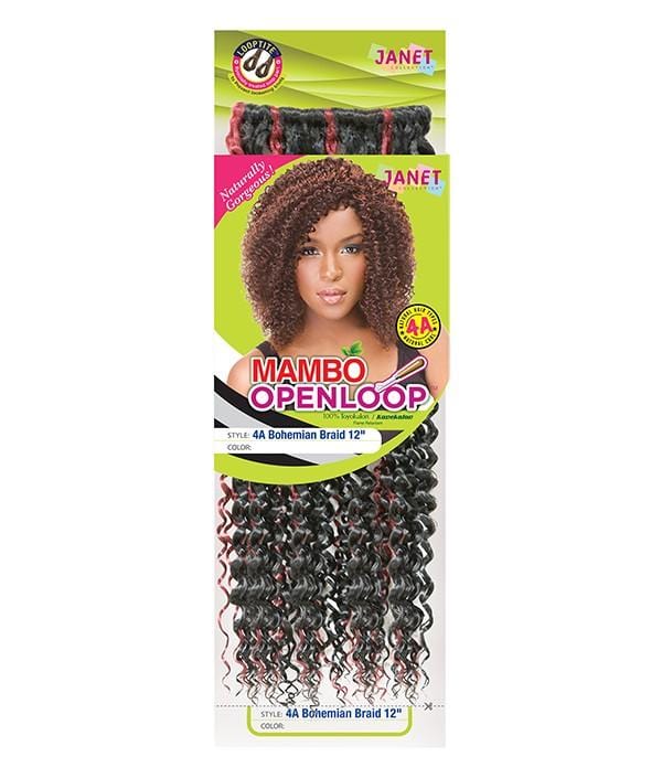 Janet Collection Mambo Openloop Bohemian Braid 12 inch