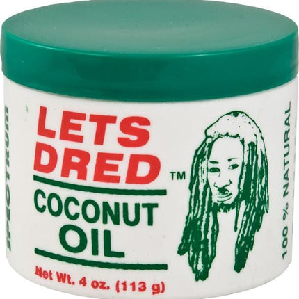 Lets Dred Coconut Oil 4 oz