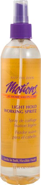 Motions Light Hold Working Spritz 12 oz