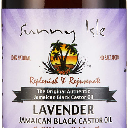 Sunny Isle Lavender Jamaican Black Castor Oil 6fl - Africa Products Shop