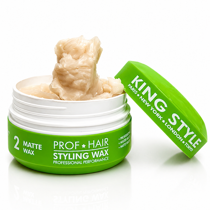 King Style Styling Wax Matte Wax 2 150 ml - Hairwaxshop