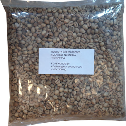 Robusta Green Coffee Indonesie 1kg