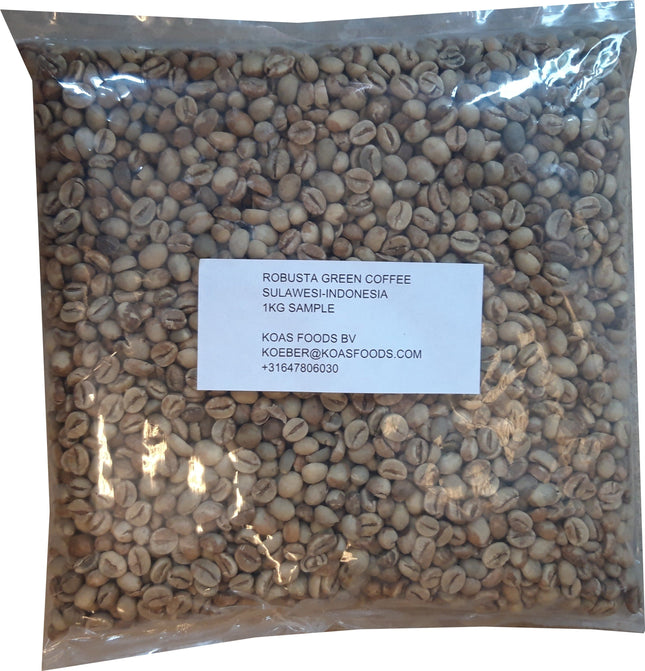 Robusta Green Coffee Indonesie 1kg
