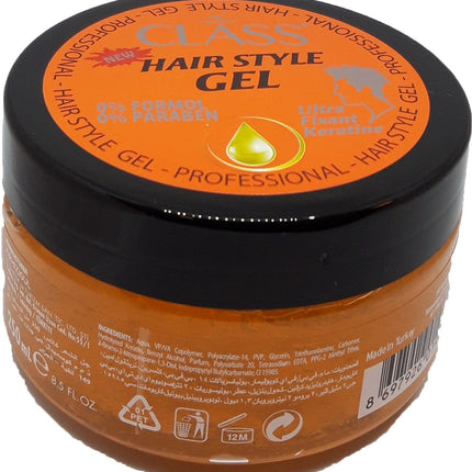 AC Class Hair Style Gel Ultra Fixant Keratine 250 ml