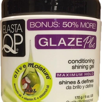 QP Elasta Glaze Plus Conditioning Shining Gel Maximum Hold 170 g