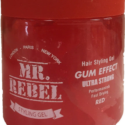 Mr Rebel Styling Gel Gum Effect Ultra Strong 500 ml