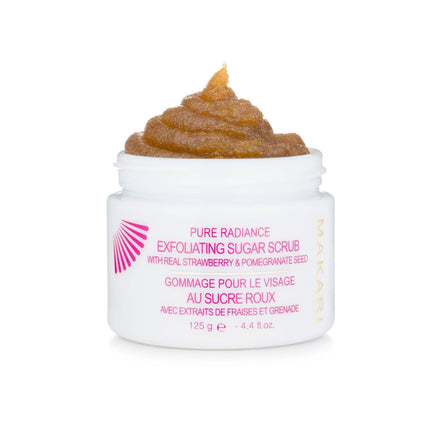 MAKARI PURE RADIANCE EXFOLIATING SUGAR SCRUB 125G