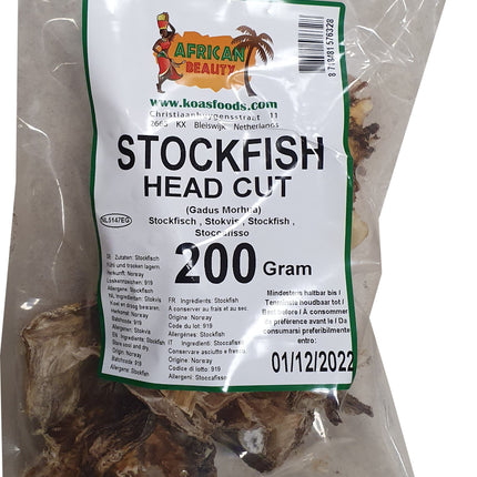 Stockfish Head CUT 200 g