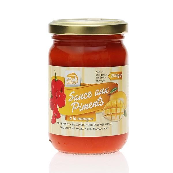 AFRICA VILLAGE PUREE DE PIMENT SAUCE-MANGUE 100G