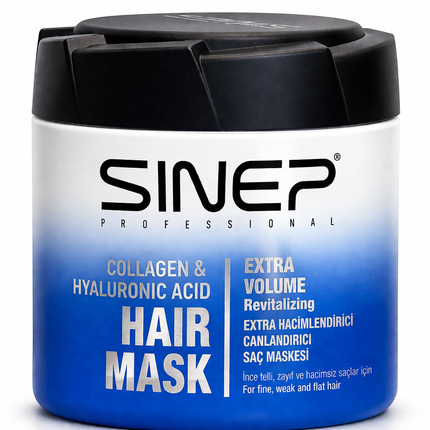 Sinep Collagen and Hyaluronic Acid Hair Mask 400 ml