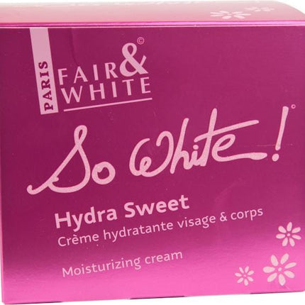So White! F&W Hydra Sweet Moisturizing Cream Jar 400 ml