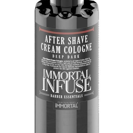 Immortal Infuse After Shave Cream Cologne Deep Dark 400ml