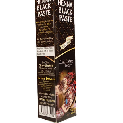 Malki Mumtaz Henna Black Paste Rich Colour 30g