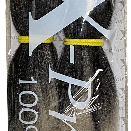 X-Pression Ultra Braid T1B Silver