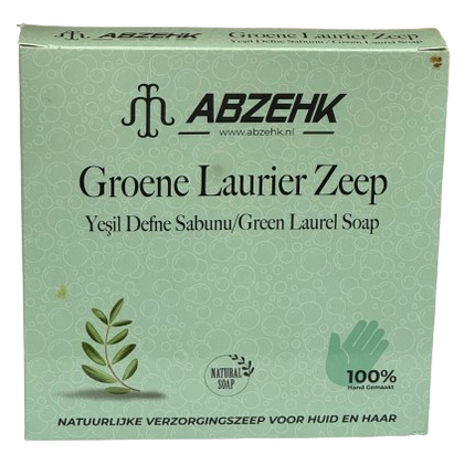 ABZEHK Green Laurel Soap Set 4 stuks - Africa Products Shop